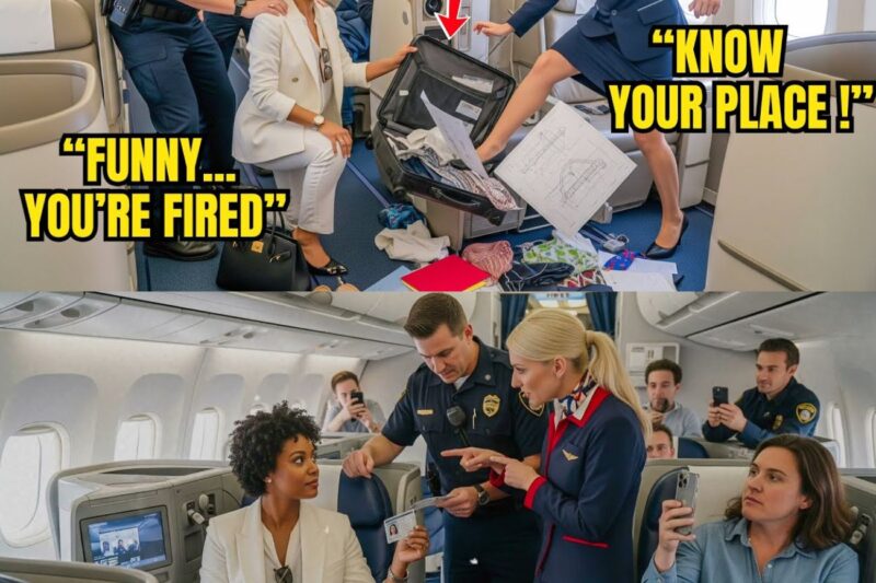 Flight Attendant Kicked a Black CEO’s Suitcase — 3 Minutes Later, She Was Fired on the Spot 