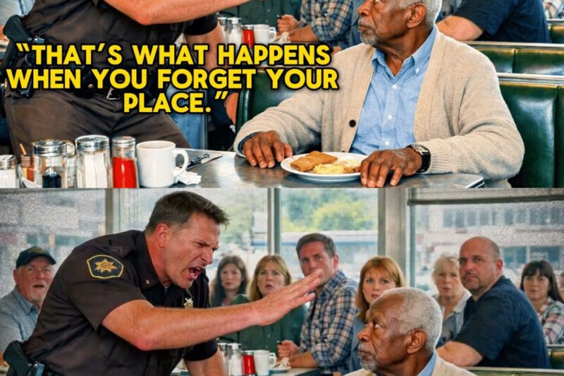 Racist Sheriff Targets Elderly Black Man at Diner — Unaware His Son Was a Navy SEAL 