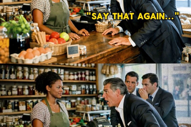 Vengeful Billionaire Boss Speaks Rare Dialect to Trap Black Shopkeeper — He Froze When She Answered 