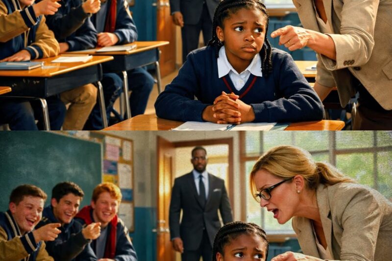 Racist Teacher Called Black Girl a Liar About Her Dad— Freezes as Her Federal Judge Father Walks In! 