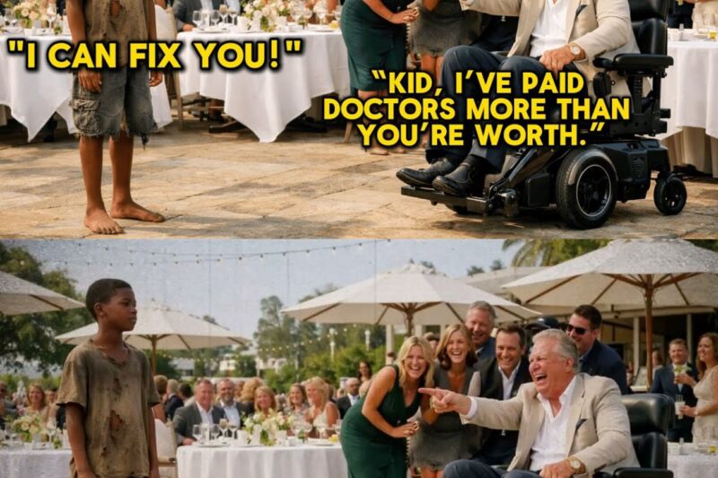 “Heal Me for $1M,’ the Millionaire Laughed — Until the Poor Black Boy Did It in Seconds 