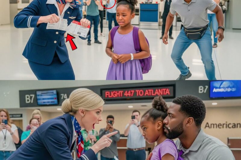 Flight Attendant Kicked Out a Black Sick Girl — Minutes Later, Her Dad Grounded the Plane!