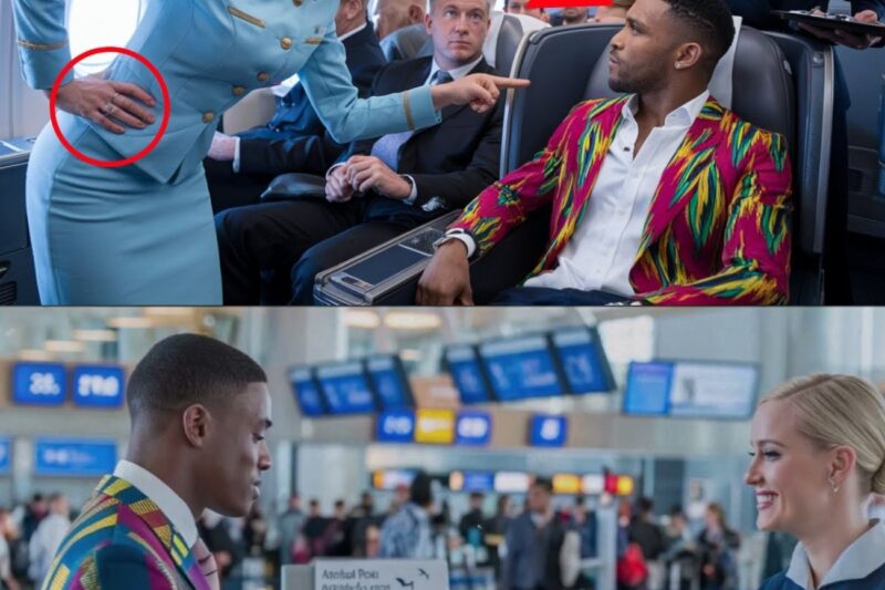 Flight Attendant Scoffed at Black Passenger’s Clothes — Froze When He Sat Down as Their Investor