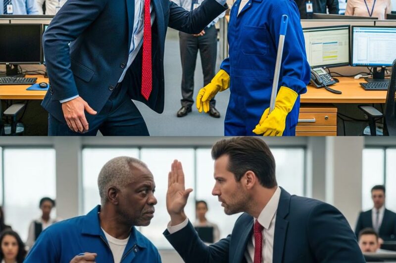 CEO Slaps Elderly Black Janitor—Next Day, His Company Loses $300M Contract 