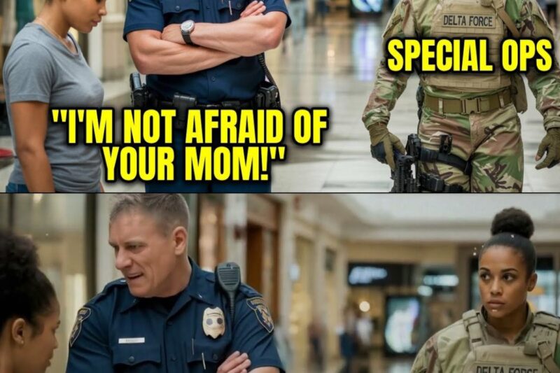 Cop Laughs at Black Girl for Saying Her Mom’s in Special Forces—Until She Walks Onto The Scene 