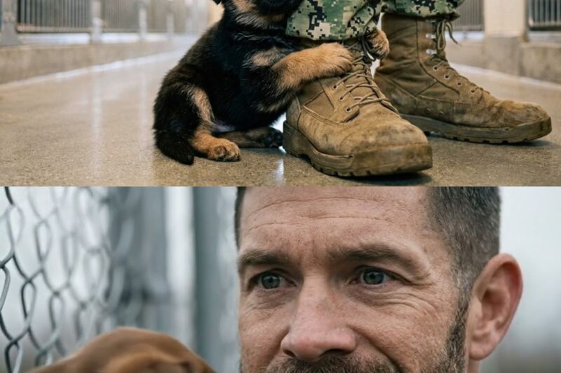 The Shelter Puppy Chose the “Wrong” Navy SEAL… Until He Understood Why 