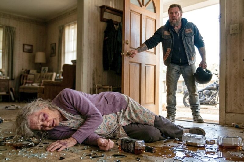 “Mom!” the Hells Angels Son Roared When He Finally Found Her After Years of Silence — But the Woman Who Once Raised Him Like a Lion Was Now Sitting Alone in a Cold Room, Shaking, Hiding a Secret No Mother Should Carry… And When He Noticed the Torn Family Photo, the Unopened Letters, and the Name She Whispered Through Tears, His Whole Club Went Silent, Because What He Saw Didn’t Just Break His Heart — It Unleashed a Storm of Truth the People Around Her Had Buried for Years
