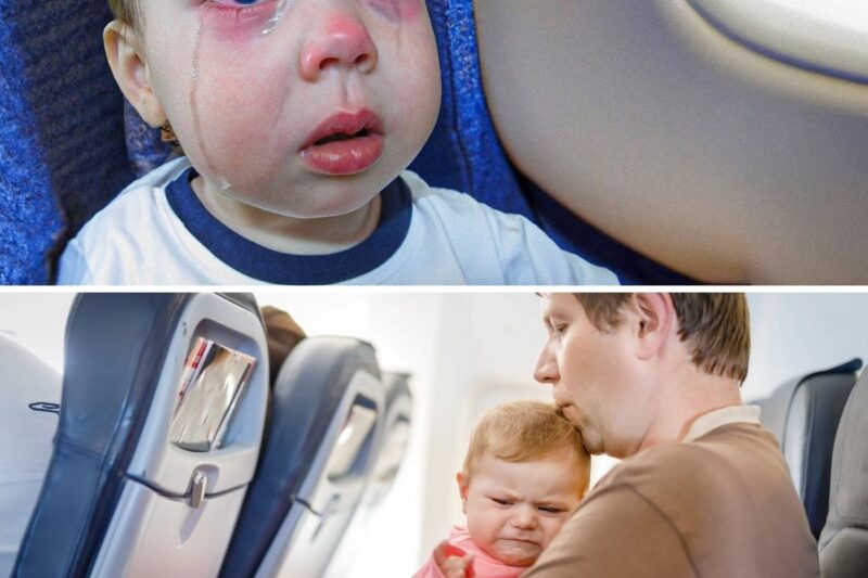Flight Attendant Notices Baby Alone on Plane, Is Shocked When Realizing Why