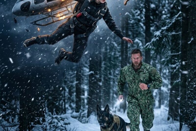 Navy SEAL and His K9 Find a Wounded Cop After a Mid-Air Attack… The Forest Was Not Empty That Night