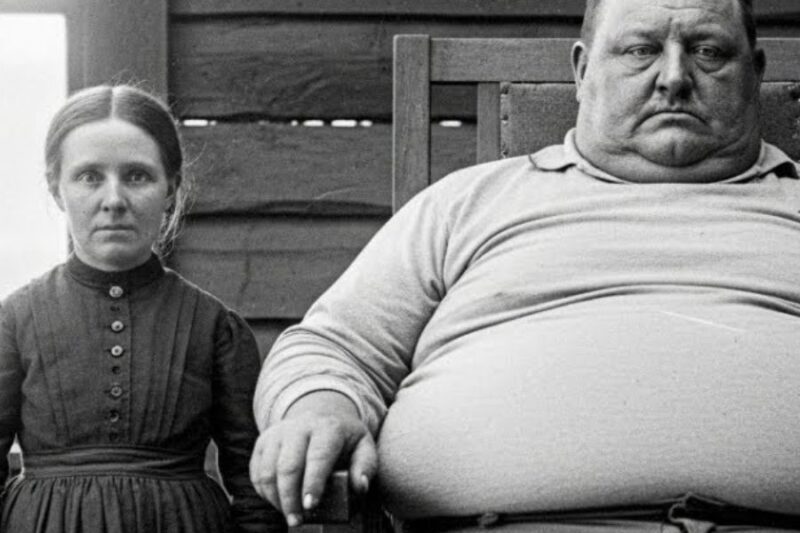 She Was 4 Feet Tall, He Was 500 Pounds – Their 12 Deformed Children Shocked Science (1897)