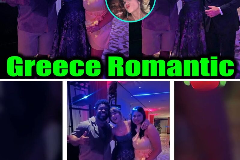 Taylor Swift and Fiancé Travis Kelce Spark Global Frenzy with Deeply Intimate Appearance at Teammate George Karlaftis’ Luxurious Destination Wedding in Greece