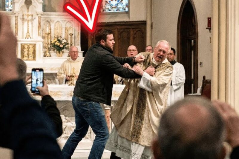 Priest Is Attacked During Prayer to the Virgin Mary… And Something IMPOSSIBLE Happened