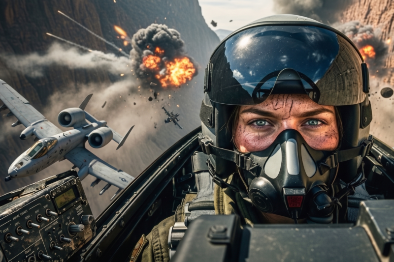 SEALs Whispered, “Who’s Shooting? Where’s the Pilot?” as the Battlefield Fell Into Chaos — Then Her A-10 Warthog Stormed Through the Smoke, Flying Lower Than Anyone Dared, and the Men Who Had Mocked the “Missing” Female Pilot Realized the Voice on the Radio Belonged to the One Soldier They Had Written Off, the Only One Brave Enough to Turn Back, Defy Orders, and Save Them From a Mission Everyone Else Had Already Declared Lost