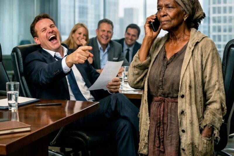A Millionaire Mocked a Poor Man and Said “Call Anyone”—Then One Phone Call Destroyed Him