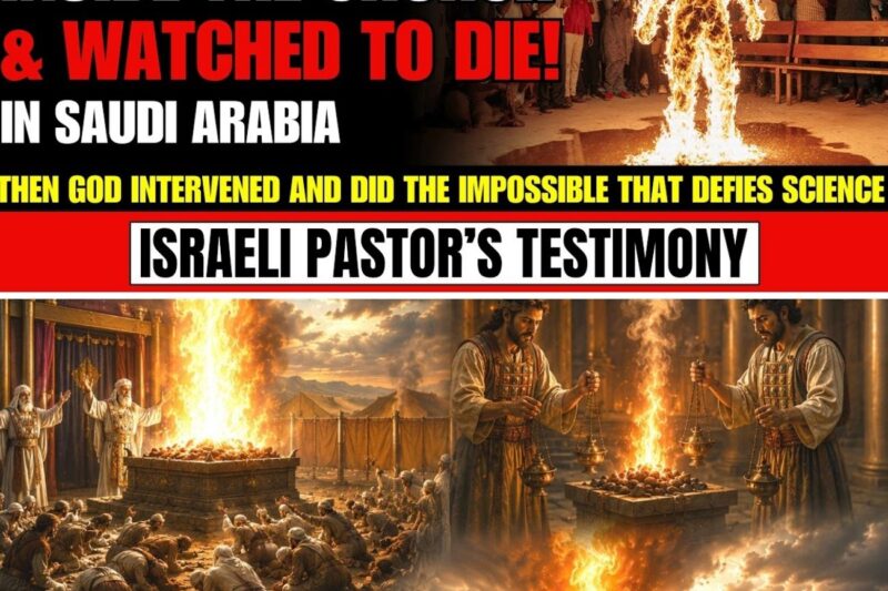 They set an Israeli pastor on fire in Arabia… but the way God saved him defies all logic