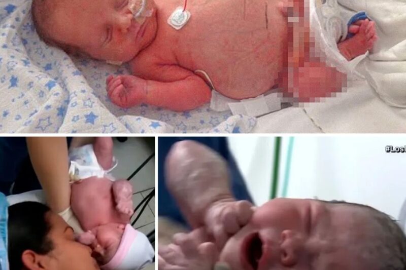 BABY Born with Her Own Twin Growing Inside Her