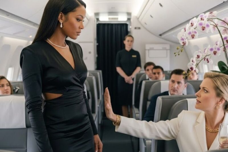 Black Billionaire Girl’s Seat Stolen by White Passenger—Seconds Later, the Entire Flight Is Grounded