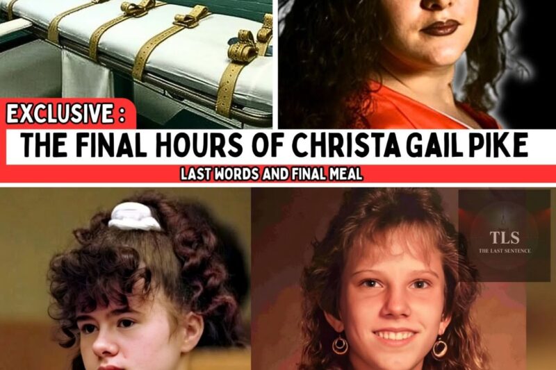 JUST IN: Christa Pike’s Death Penalty Set for 2026—Youngest Tennessee Woman on Death Row (US)