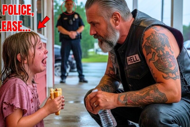“No Police, Please…” Whispered a Terrified Six-Year-Old Outside a Lonely Roadside Diner — But When a Group of Hells Angels Finally Listened to the One Thing Everyone Else Ignored, Their Search Behind the Locked House Uncovered a Secret So Heartbreaking, So Unexpected, and So Much Bigger Than a Child’s Fear That Even the Toughest Bikers Fell Silent, Realizing This Wasn’t Just a Cry for Help but the Beginning of a Rescue That Would Expose the Truth Nobody in Town Wanted to Face