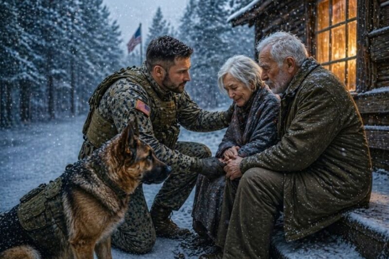 Elderly Couple Abandoned by Their Own Family — What an Ex-Navy SEAL and His K9 Did Melt Hearts 