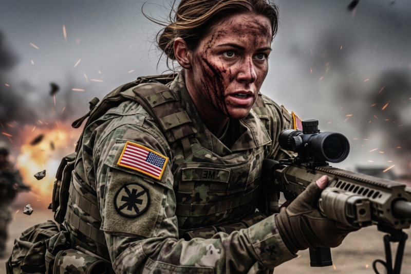 When a SEAL Team’s Last Radio Call Begged for Rescue in a Deadly Ambush, Command Believed the Mission Was Already Lost — Until the Quiet Field Medic Everyone Underestimated Dropped Her Medical Kit, Picked Up a Fallen Sniper Rifle, and in a Few Breathless Seconds Revealed the Secret Training She Had Hidden for Years, Turning Chaos Into Survival and Leaving the Entire Unit Whispering One Question: Who Was She Really?