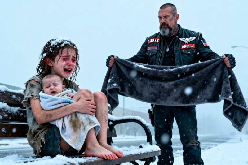 “Please Don’t Let My Brother Die…” A Little Girl Was Crying, Her Tiny Hands Clutching the Edge of the Hospital Bed, Tears Streaming Down Her Face as Fear Hung in the Air — And Then a Hells Angel Stepped Forward, Ignoring Protocol, Rushing Into Action With Calm Precision, Doing Something Nobody Expected, Changing the Course of Events in That Room Forever, Protecting the Family, Confronting Danger, and Leaving Everyone Around Speechless, Witnessing a Moment Where Loyalty, Courage, and Unseen Power Collided, Proving That Even in the Face of Helpless Despair, One Determined Guardian Could Make the Impossible Happen.
