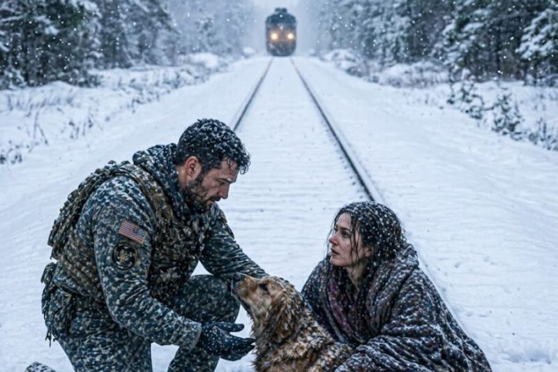A Navy SEAL Found a Poor Woman and Her Puppies in a Blizzard — What Followed Was Heartbreaking