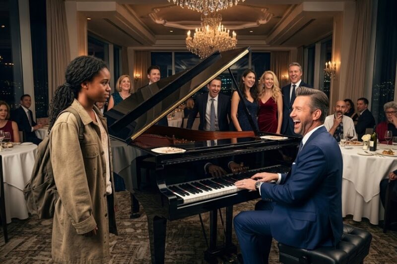 If You Can’t Play No Food Billionaire Laughed At The Homeless Girl Then Learned She’s A Piano PROD