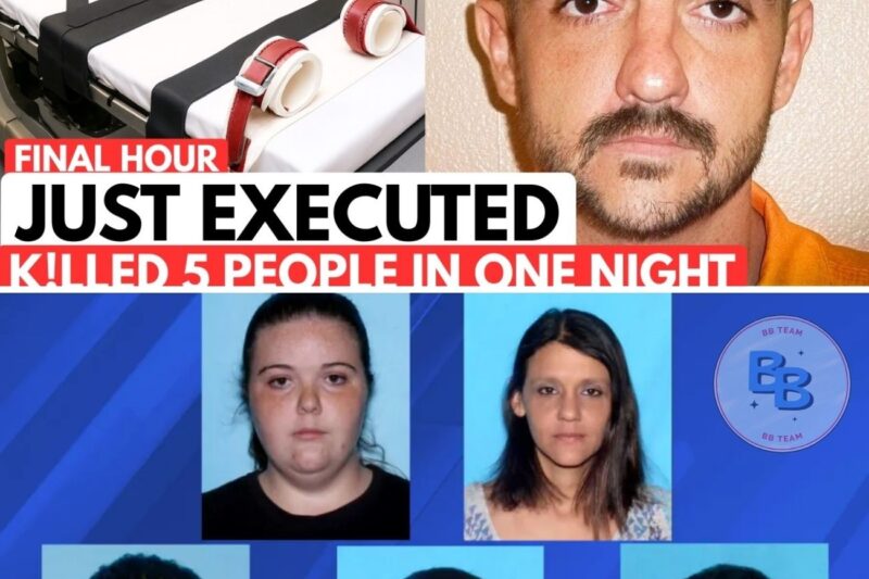 Man Who Killed 5 People In One Night—Derrick Dearman Has Been Executed In Alabama | Last Meal& Words