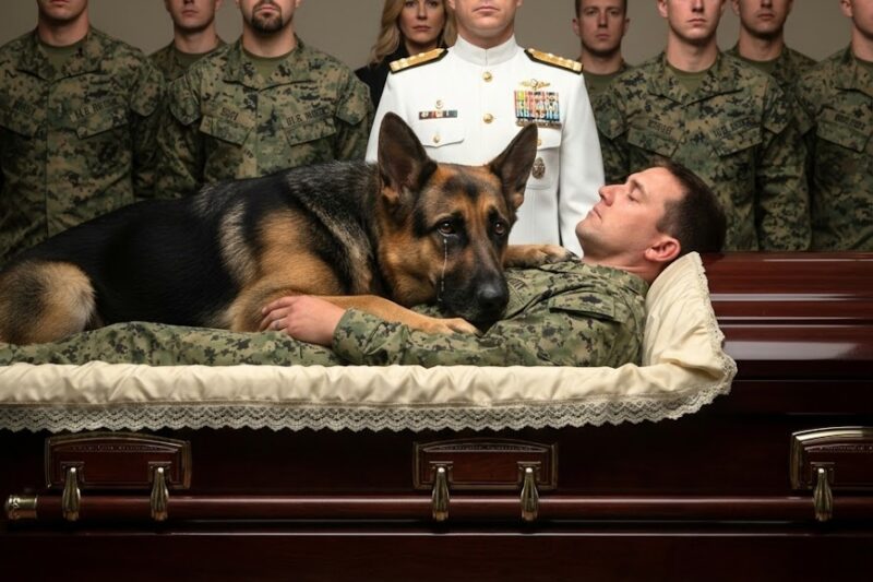 The K9 Did Not Leave the Seal’s Coffin — What the Navy Discovered Next Shocked Everyone!