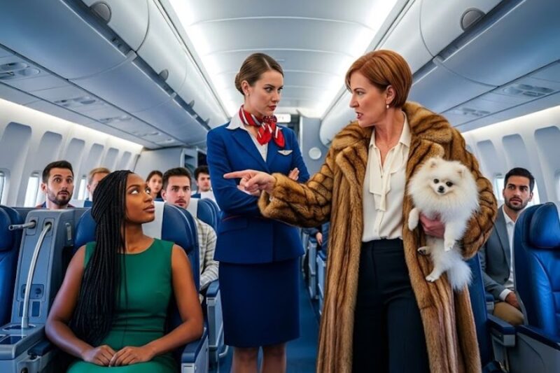 “Security! She’s Not Premium!” Flight Attendant Yells at Black Woman — Twist: She Owns the Airline 