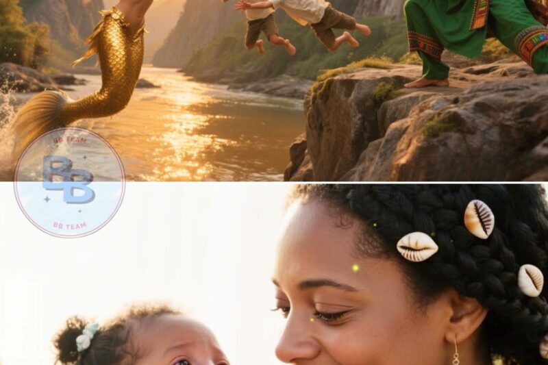 Mermaid Saved Twin Children After Stepfather Threw Them Off a Cliff