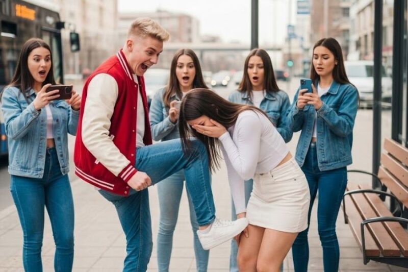 “They Kneed the New Girl in the Face — Big Mistake… They Had No Clue Who She Really Was.” 