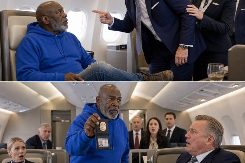 I Was a Billionaire CEO Who Humiliated a ‘Bum’ in First Class—Until He Pulled Out a Gold Badge and Systematically Erased My Entire Life.
