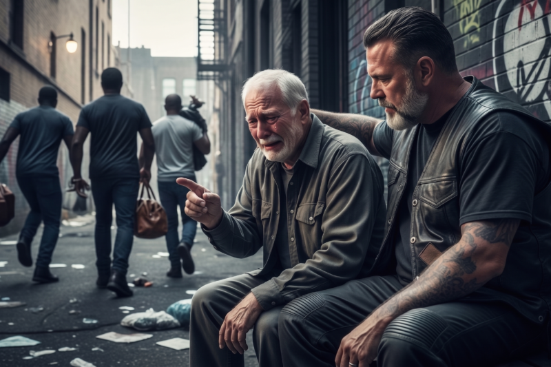 “They Put Me Here to Die and Took Everything,” the broken old veteran whispered to a biker with tears in his eyes, looking like just another forgotten man abandoned by the world — but no one was prepared for what happened after that chilling confession reached the ears of 190 Hells Angels riders. Within hours, engines thundered, word spread like wildfire, and the same people who had ignored his suffering were forced to watch as a massive wave of bikers stepped in with a response so emotional, so fierce, and so unexpected that the entire town stood in stunned silence. What those 190 Angels did next for the betrayed veteran changed his life forever — and left everyone questioning who the real heroes truly were.