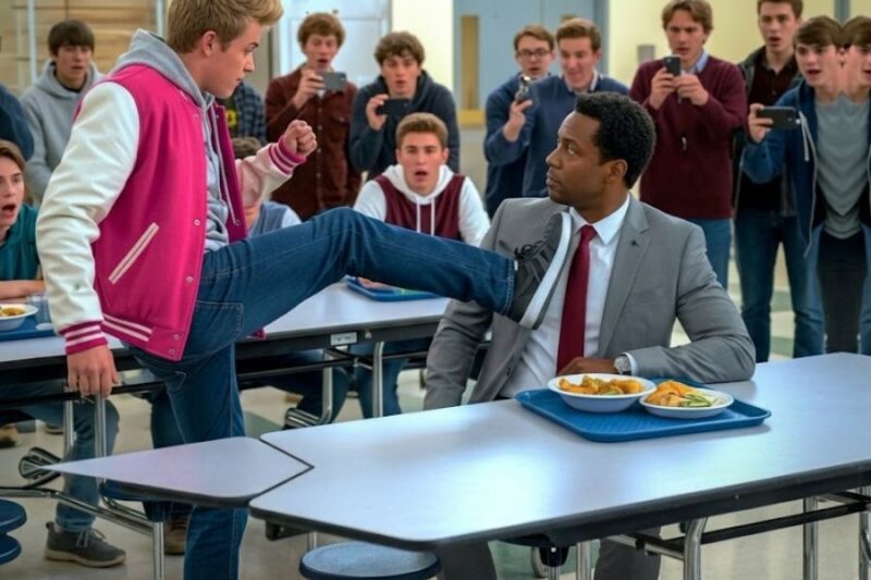 Bully Kicks the New Black Principal — Unaware of the Change 