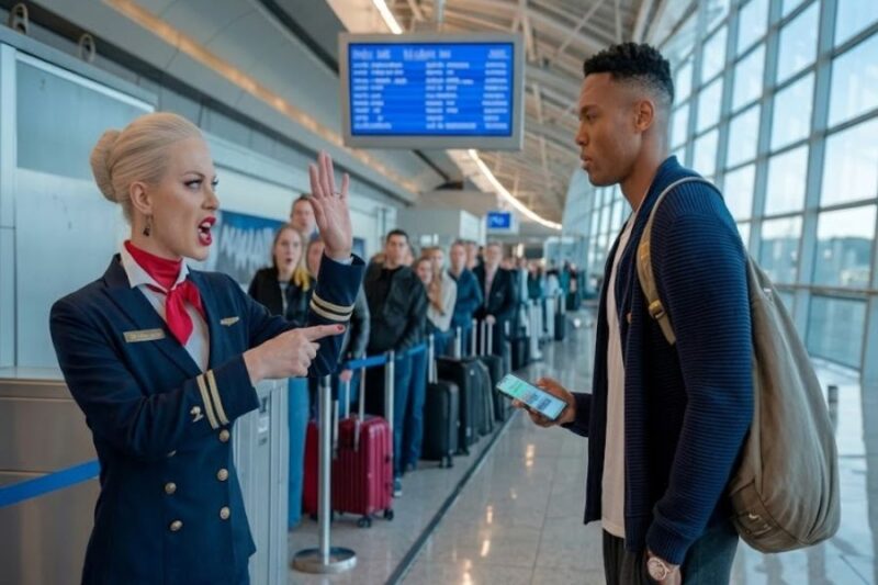 Flight Attendant Refuses Black VIP Boarding—Moments Later, The Entire Crew Regrets It 