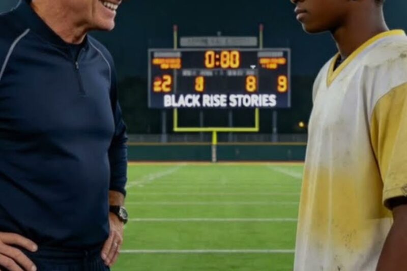 Black Boy Told Coach “I Can Strike Him Out in 3 Pitches” — Crowd Laughed Until He Won the $100M Game