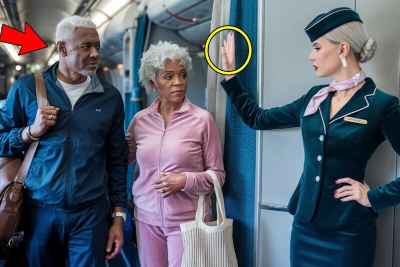 Flight Attendant Refuses Elderly Black Couple First Class, Not Knowing They Own the Airline!…