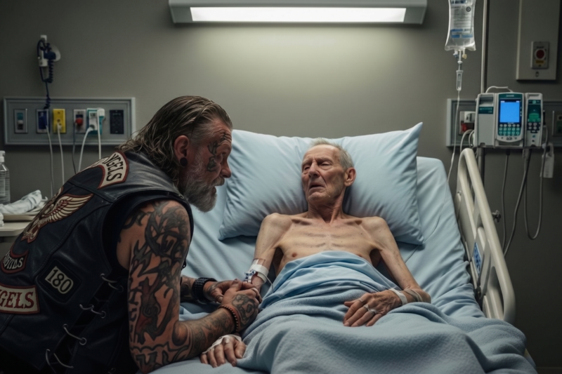 “My Caretaker Cashes My Checks and I Haven’t Eaten in 3 Days,” the frail old veteran told a biker with a shaking voice, expecting maybe a little food, maybe a little sympathy — but what happened after that heartbreaking confession reached the ears of 180 Angels riders left an entire community stunned. The man who had served his country was sitting hungry, neglected, and stripped of his dignity while the person meant to protect him was allegedly taking everything he had. Within hours, engines roared, neighbors stared from their porches, and the people responsible had no idea a storm was coming. What those 180 Angels did next for the starving veteran was so powerful, so emotional, and so unexpected that witnesses said they would never forget it.