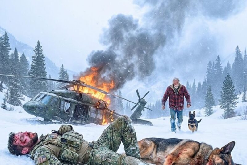 A Wounded Navy SEAL and His K9 Were Left to Die in a Blizzard — Until an Old Veteran Found Them