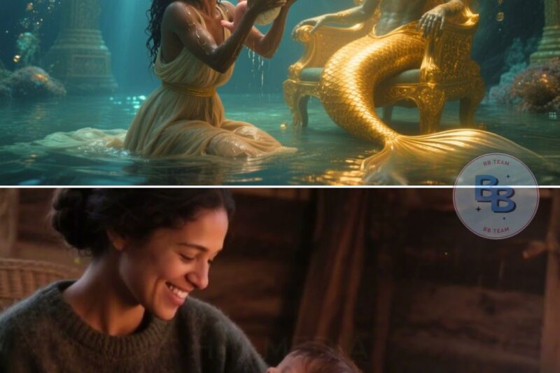 She offered her newborn child in exchange for the mermaid’s crown