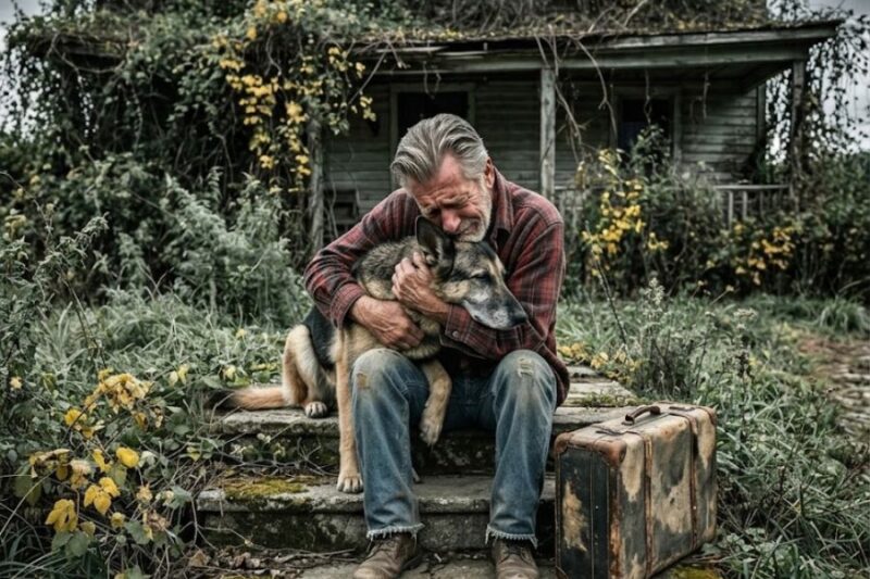 A Veteran Bought a Cheap House Without Seeing It, Then His Dog Found Something Hidden in the Wall 