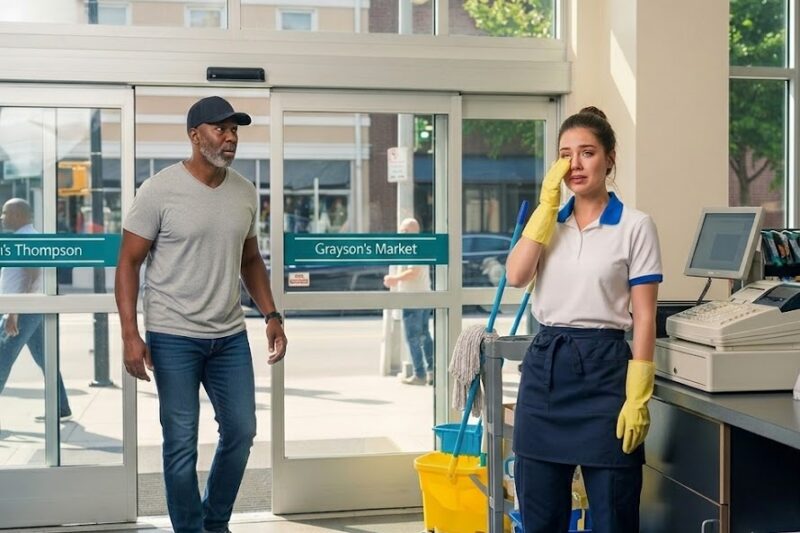Undercover Black CEO Walks Into His Store, Finds the Janitor Crying — And the Truth Is Worse