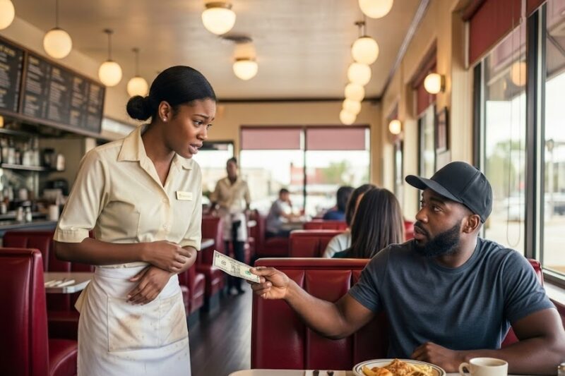 Undercover Black Boss Orders Toast at His Diner — Then a Whisper Behind the Counter Stopped Him Cold