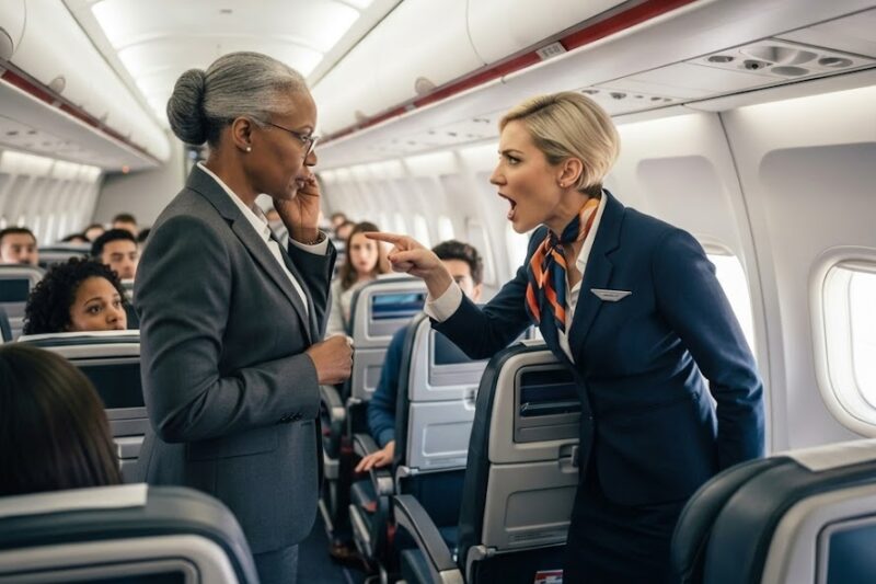 Flight Attendant Pushes a Black Federal Judge — Then She Makes One Call And the Plane is Grounded