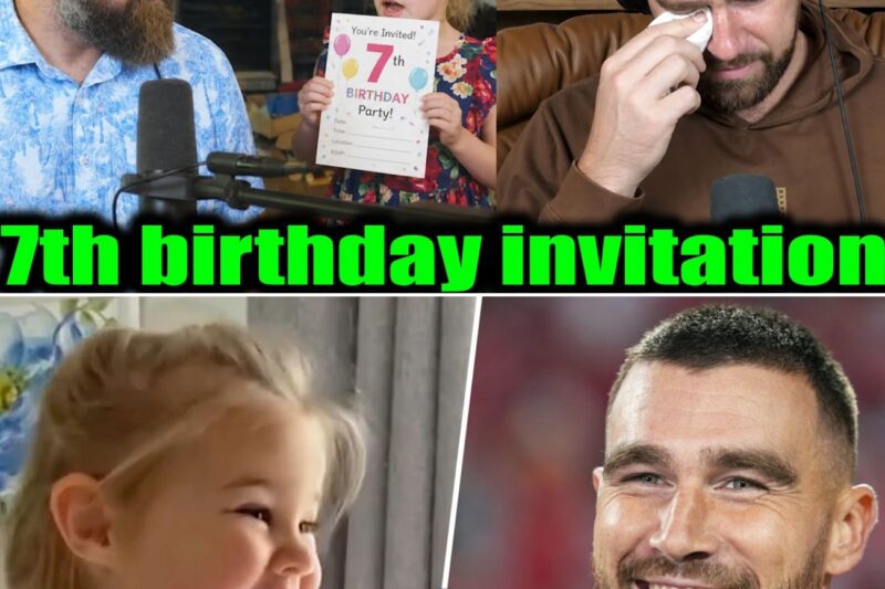 Travis Kelce Moved to Tears After Niece Wyatt Invites “Aunt Taylor” to Her 7th Birthday Party