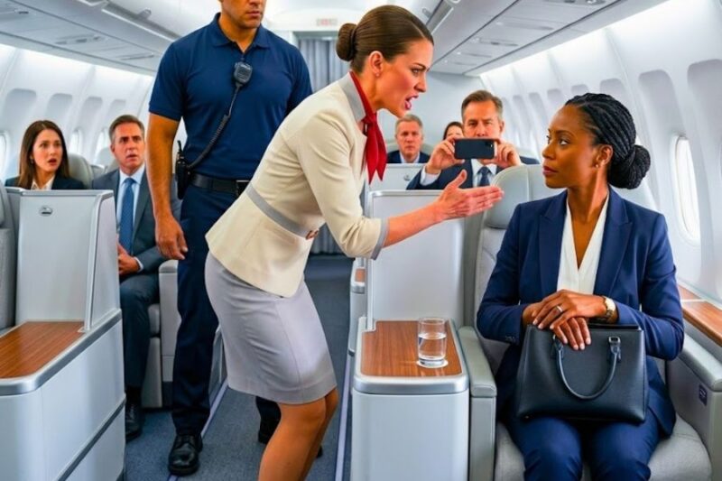 Flight Attendant Slapped a Black CEO on Her Own Jet – 10 Minutes Later, She Fires His Entire Team