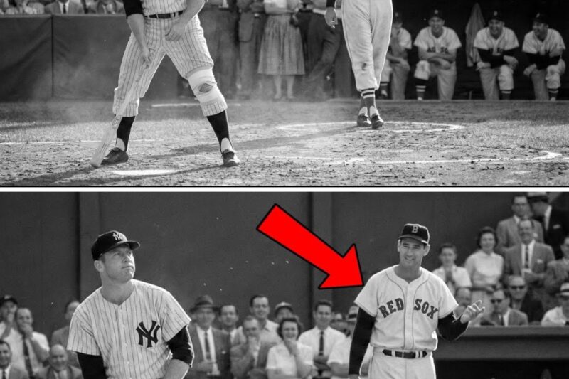 Mantle Was Limping When Ted Williams Said “You’re Done Kid” — 420 Feet Later Williams Walked Over