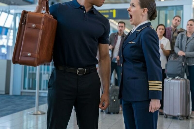 Black Man Told He’s in the Wrong Line — Then Reveals He’s the FAA Inspector in Charge 
